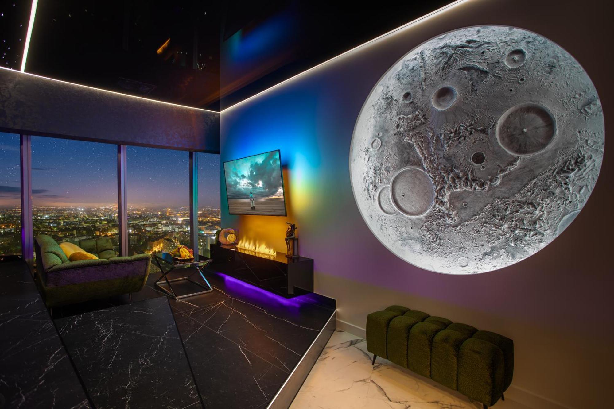 Apartamenty Sky Tower Z Jakuzzi Przy Oknie Wroclaw Luaran gambar